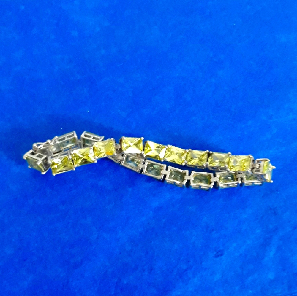 R CZ 925 CHINA STERLING SILVER BRACELET